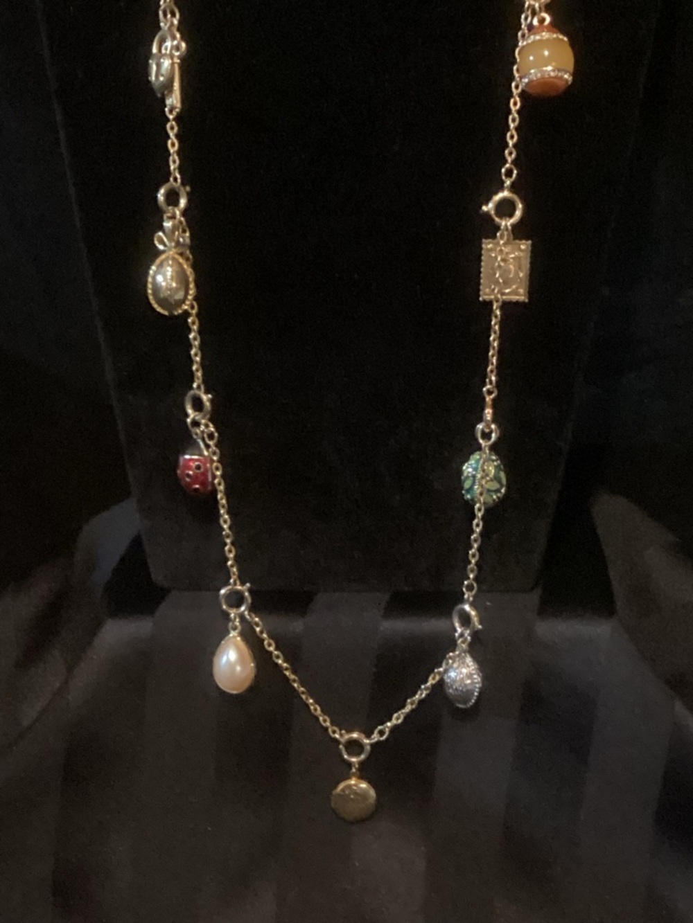 Vintage Egg Charm Necklace from the JOAN RIVERS CLASSIC COLLECTION.